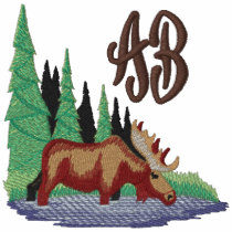 Moose Country embroidered shirts