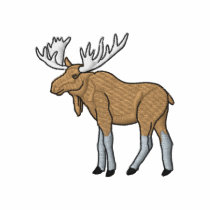 Moose embroidered shirts