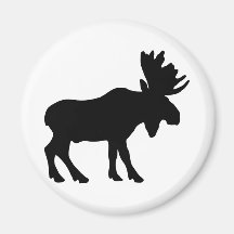 Moose Fridge Magnets
