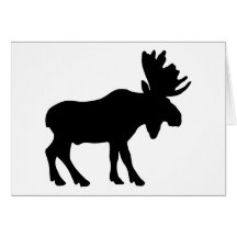 Moose Greeting Card