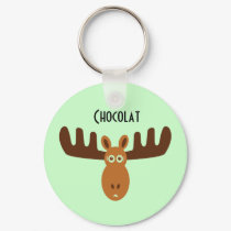 Moose Head_Chocolat keychains