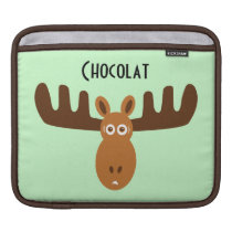 Moose Head_Chocolat Moose ipad sleeves