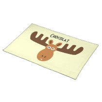 Moose Head_Chocolat Moose placemats