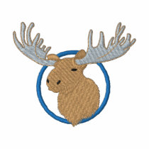 Moose Head embroidered shirts
