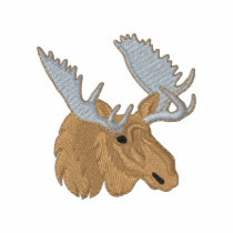 Moose Head embroidered shirts