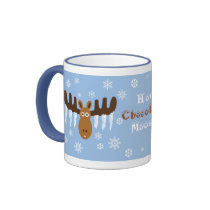 Moose Head_Icicle Antlers_Hot Chocolate Moose Mug