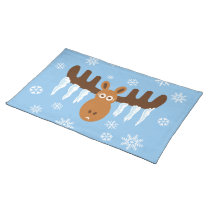 Moose Head_Icicle Antlers Placemats