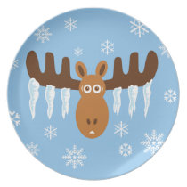 Moose Head_Icicle Antlers plates