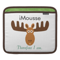 Moose Head_iMousse Therefore I am ipad sleeves