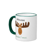 Moose Head_iMousse Therefore I am mugs