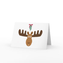 Moose Head_Meet Me Under The Mooseltoe! cards