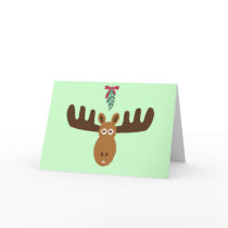 Moose Head_Merry Kiss Moose #2 cards