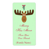 Moose Head_Merry Kiss Moose_Deer Friends2 labels
