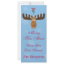 Moose Head_Merry Kiss Moose_Happy Gnu Year! Rack Card