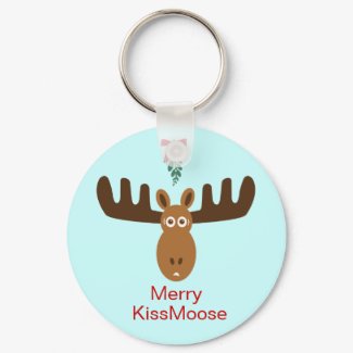 Moose Head_Merry KissMoose keychain