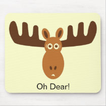 Moose Head_Oh Dear! mousepads
