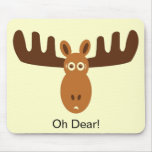 Moose Head_Oh Dear! Mouse Mats