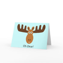 Moose Head_Oh Dear! My Moose-stake. I forgot cards by Artful_Animalz Moose Head_Oh Dear! My Moose-stake. I forgot cards