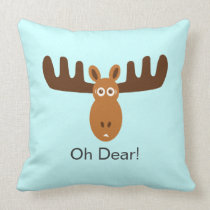Moose Head_Oh Dear! pillows