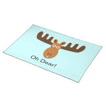 Moose Head_Oh Dear! placemats