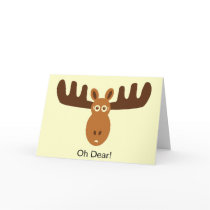 Moose Head_Oh Dear! Someone Forgot Your Birthday cards