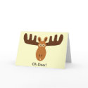 Moose Head_Oh Dear! Someone Forgot Your Birthday cards by Artful_Animalz Moose Head_Oh Dear! Someone Forgot Your Birthday cards