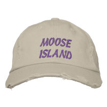 MOOSE ISLAND BASEBALL CAP