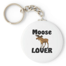 Moose Lover Key Chains