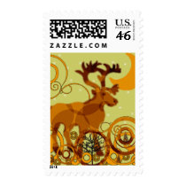 Moose Moon postage