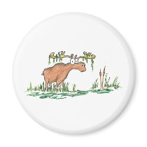 Moose on the loose magnets