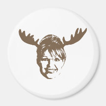 MOOSE PALIN.png Fridge Magnet