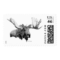 Moose Stamp