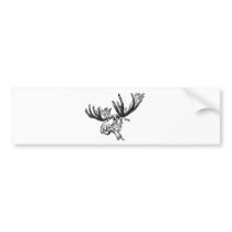 Moose Shirts and Gifts 108 bumper stickers