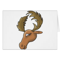 Moose Shirts and Gifts 143 Greeting Card