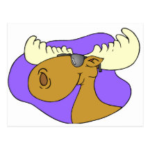 Moose Shirts and Gifts 37 Post Card