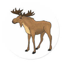 Moose Shirts and Gifts 3 stickers by mooseshirt Moose Shirts and Gifts 3 stickers