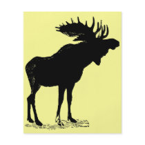 Moose Silhouette flyers