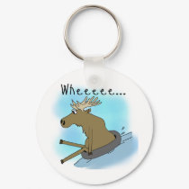 Moose Snow Tubing keychains by toddlersplace Moose Snow Tubing keychains