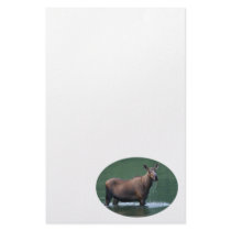 moose stationery design