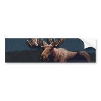 Moose Talk Bumper Sticker bumper stickers