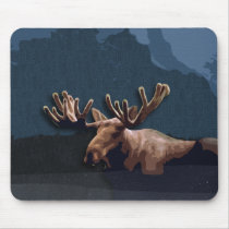 Moose Talk Moosepad mousepads by Madinagoodway Moose Talk Moosepad mousepads