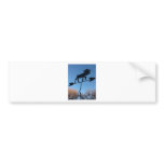 Moose weathervane bumper stickers