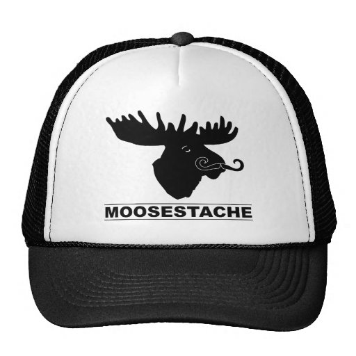 Moosestache Trucker Hats