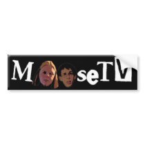 MooseTV Bumper sticker bumper stickers