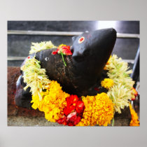 Mooshika, the mouse statue posters