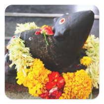 Mooshika, the mouse statue stickers