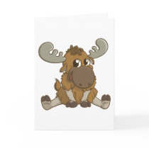 Moosie Greeting Card
