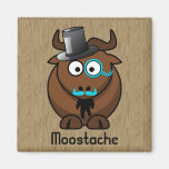 Moostache Refrigerator Magnets
