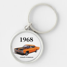 Mopar - 1968 Plymouth Road Runner - Satellite Key Chains