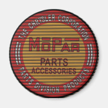 mopar blinds retro garage sign refrigerator magnet